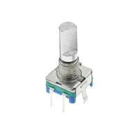 5PCS 20 Position 360 Degree Rotary Encoder EC11 Push Button 5Pin Handle Long 15/20MM With A Built In Push Button Switch IDGTTLDF(20mm Half shaft)