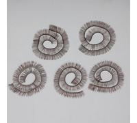 5PCS 20cm Realistic Nylon Doll Eyelashes Set Customizable Length Life Like Eyelash for Doll Makeover Makeup Project Doll Eyelashes