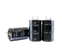 5PCS-20PCS 63V3300uf Electrolytic Capacitor 3300UF 63V 22x40mm Energy storage elements (Size : 20PCS)