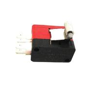5PCS 20PCS Double Microswitch Roller Bar Silver Contact Mini Limit Switch 16A 250V PIN4.8mm V-155-2C25(5PCS)