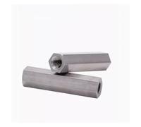 5pcs-20PCS M2 M2.5 M3 M4 M5 M6*4/5/6/8/10 to 60mm Female thread stainless steel Hex Standoff PCB Support Spacing Screw(10mm(L),M2.5 20pcs)