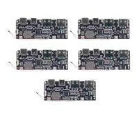 5PCS 22.5W 5-Port 2 Channel Power Module Circuit Board DIY Main Board QC4 PD3.0 with Front LED
