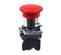 5PCS 22mm NC Red Mushroom Emergency Stop Push Button Switch XB2-BS542 XB4