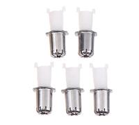 5PCS 22mm Nose Trimmer Heads Nose Hair Cutter Replacement Head 3-in-1 Shaver Black&White for Nose Clean Accessories(N1)
