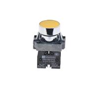 5Pcs 22mm Yellow Momentary Push Button Switch XB2-BA51 1NO IDGTTLDF