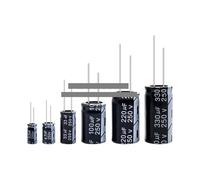 5pcs 250V Aluminum Electrolytic Capacitor 1UF 2.2UF 3.3UF 4.7UF 10UF 22UF 33UF 47UF 100UF 220UF 330UF ICXLPMC(250V 330UF 5PCS)