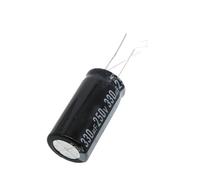 5PCS 250V330UF 18x35 250v 330uf 18 * 35 Electrolytic capa capacitor Capacitance Meters