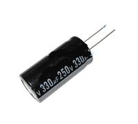 5pcs 250V330UF 18x36mm 250v 330uf 18 * 36 electrolytic electrolytic capacitor BIANMTSW