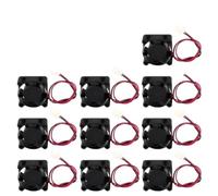 5PCS 2510 25x25x10mm Brushless DC Cooling Fan 5V/12V/24V 2-Pin for 3D Printer Hotend & Electronics(24V)