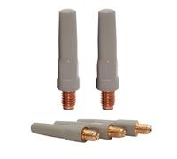5pcs 25mm Conductives Nozzles with Special Coating for Improved Wear Resistance in Safe Welding Better Heat Dissipation Fit Welding Nozzle