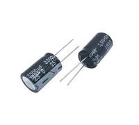 5PCS 25V3300UF 13x25mm Aluminum Electrolytic Capacitors 25v3300uf 13X25
