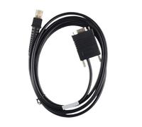 5pcs 2M Straight RS232 Cable Compatible With Datalogic D100 | Fits Datalogic D130, GD4130, GD4400, 2130 Bar Code Scanner Reader