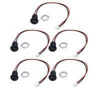 5Pcs 2Pin Type C Female Socket Connector Waterproof Female Charging Interfaces With Wire Easy To Use Charging Device Plug Socket