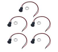 5Pcs 2Pin Type C Female Socket Connector Waterproof Female Charging Interfaces With Wire Easy To Use Charging Device Plug Socket