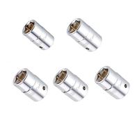 5Pcs 3/4'' Metric Socket Wrench Socket Head 19-24mm Adapter Spanners Converters Electric Standard Wrench Adapter Hand Tool
