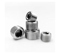 5pcs 3/8" BSPP Male Therad 304 Stainless Steel Internal Hex Pipe Fitting End Cap