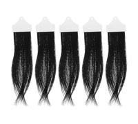 5pcs 3 Natural Level Hair Testing Strands for Dyeing Practice