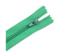 5Pcs 30-40Cm Nylon Coil Zipper, for DIY Clothes Trousers Bag Garment,Grass Green Num,35cm