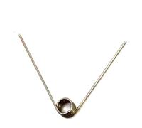 5pcs 304 Left Rotation Reset Spring Laps 1/2/3/4 Lap, 180/0/270/120 Degrees Stainless Steel V-shaped Torsion Spring(5 * 6.5MM*60)(1 * 8MM*60)