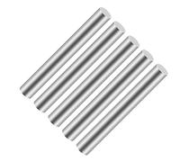 5PCS 304 Stainless Steel Round Rods, iMeistek 100mm Length Diameter 12mm Metal Solid Shaft Lathe Bar Stock for Home, Gardening Decoration,Industry Machinery, DIY Crafts