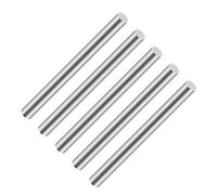 5PCS 304 Stainless Steel Round Rods, iMeistek 100mm Length Diameter 8mm Metal Solid Shaft Lathe Bar Stock for Home, Gardening Decoration,Industry Machinery, DIY Crafts