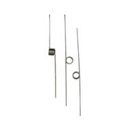 5PCS 304SUS V-shaped left Torsion Spring Wire diameter 0.8mm 0°/45°/60°/90°/180°/270° Length: 1lap Outer Diameter: 5mm-10mm(1Lap(Left)/6mm,0.8mm(270°))
