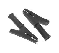 5PCS 30A 1000V Plastic Opening 10MM Round Handle Crocodile Test Adapter Clip Probe Pen 4mm Plug Insulated