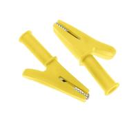 5PCS 30A 1000V Plastic Opening 10MM Round Handle Crocodile Test Adapter Clip Probe Pen 4mm Plug Insulated