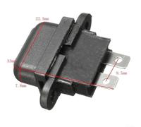 5pcs 30A Auto Blade Standard Fuse Holder Box Set with Cover for Car Boat Truck Vehicle Electronics Installation