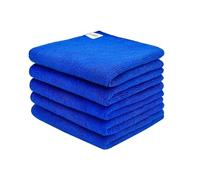 5pcs 30x30cms 340GSM Green! Highly Absorbent,Lint and Streak Free, Multi -Purpose Wash Kitchen, Car, Window, Stainless Steel, Silverware.