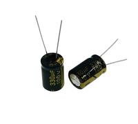 5pcs 330uF 100V 330MFD 100Volt Aluminum Electrolytic Capacitor 13 * 25mm Radial 330mf100v 330uf100v 100v330mf 100v330uf ICXLPMC
