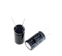5pcs 330uF 200V 330MFD 200Volt Aluminum Electrolytic Capacitor 18 * 30mm Radial 330mf200v 330uf200v 200v330mf 200v330uf AUOQKQUT