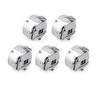 5pcs 335 Bobbin Case for PFAFF 335 Industrial Sewing Machine, Metal Bobbin Case Cap with Smooth Finish, Durable Replacement Part for Heavy - Duty Sewing