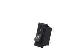 5PCS 33X16mm Boat Rocker Switch SPST 2/3Pin Snap in ON-OFF ON-ON 15A/20A 250V/125V Car Power Truck switch Accessories IDGTTLDF(3 Pin Black)