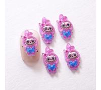 5pcs 3D Animal Nail Charms - Choose from 10 Cute Resin Nail Art Designs, Nail Gems for Press On Nails, Slime Charms & Decoden Decorations, Nail Rhinestones for DIY Nail Art (6#8 * 13mm)
