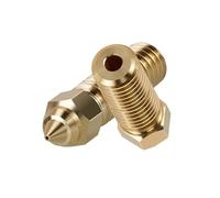 5pcs 3D Printer Nozzle K1/k1 Max Nozzle 3 V3 KE Nozzle Brass Plated Copper Hardened Steel For K1/ CR-M4 Nozzles 0.4/0.6mm(WHITE,0.8mm)