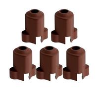 5Pcs 3D Printer Protective Hot End Silicone Sock Cover Case Heat Insulation Case for K1C 3D Printer Hot End Accessories Heat Block Insulation