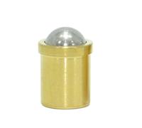 5Pcs 3mm 4mm 5mm 6mm 8mm 10mm Ball step brass Plunger Push Ball Spring Ball Plungers(10pcs 8 X 9(L))