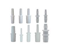 5PCS 3mm 4mm 5mm 6mm 8mm 9mm 10mm 11mm 12mm Hose Barb Two Way Plastic Connector