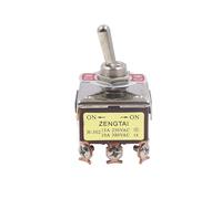 5PCS 3PDT On/Off/On 3 Postion 9 Screw Terminals Toggle Switch AC 250V 15A E-TEN303 E-TEN302(E-TEN 302)