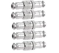 5Pcs 3Pin Aviation Connector,GX16 16mm Aviation Connector Plug Docking Femal & Male Circular Connector