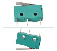 5pcs 3Pin Limit Switch For KW43Z3 Compatible for 3D Printer Use with SPDT Contact Rated 5A 250VAC Suitable for AC DC Circuits with IP40 Protection