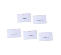 5Pcs 3x Magnifier For Reading Credit Card Size Pocket Magnifier Magnify Cards For Wallet Portable Magnifier For Read