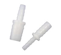 5pcs 4-12mm Plastic Straight Connector Aquarium Tank Air Pump Aerator Garden Irrigation Fittings Hose Reducing Coupling(6-12mm,50pcs)
