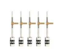 5pcs 4/4 Violin Bow Frog Screws With Eyelets For Viola Accessories(5)
