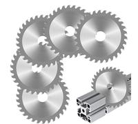 5PCS 4.5 Inch Angle Grinder Disc Blades, 115mm 40 Teeth Metal Cutting Grinder Discs Carbide Grinding Circular Saw Blade for Wood PVC