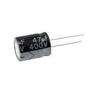 5PCS 400V47UF 16 * 20mm 47UF 400V 16 * 20 Aluminum electrolytic capacitor YYVFLAUX
