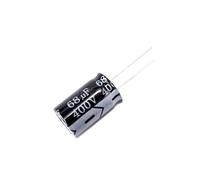5PCS 400V68UF 16 * 25mm 68UF 400V 16x25mm Aluminum Electrolytic Capacitors DIP