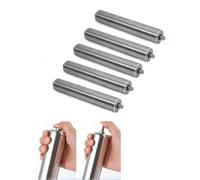 5PCS 450mm (17.75") Replacement Conveyor Tubes for DIY Stone Polishers - Compatible with 4-48" Systems Durable & Efficient Roller Transfer Parts