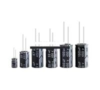 5pcs 450V Aluminum Electrolytic Capacitor 1UF 2.2UF 3.3UF 4.7UF 10UF 22UF 33UF 47UF 68UF 82UF 100UF 150UF 180UF 220UF(450V 33UF 5PCS)